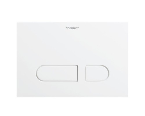 Duravit A.1 Клавиша смыва для унитаза, пластик, цвет: белый. WD5008011000