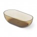 Dea Design Shadow Ванна 165x82x52см., отдельностоящая, Glasstek, прозрачная смола, цвет: classic green. DD8619 1650 R6