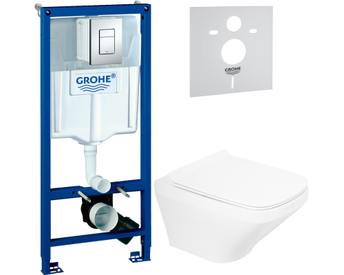 Комплект Унитаз подвесной BelBagno Sela BB3201CHR белый + Крышка BB3201SC белая + Инсталляция Grohe Rapid SL 38772001 3 в 1 с кнопкой смыва + Шумоизоляция 37131000 Комплект Унитаз подвесной BelBagno Sela BB3201CHR белый + Крышка BB3201SC белая + Инсталляция Grohe Rapid SL 38772001 3 в 1 с кнопкой смыва + Шумоизоляция 37131000