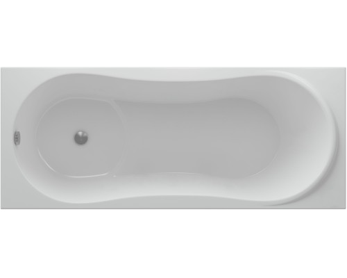 Акриловая ванна AQUATEK Афродита AFR170-0000032 170x70 см, с каркасом, с экраном, со сливом-переливом, слив слева