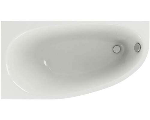 Акриловая ванна Акватек Дива L 150x90 см, с каркасом, асимметричная