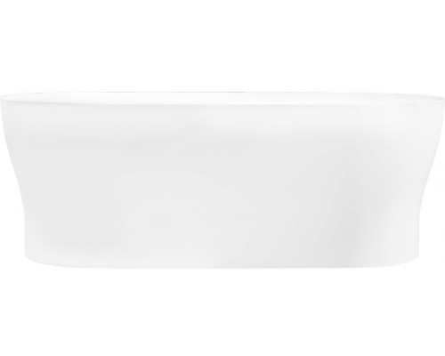 Акриловая ванна BelBagno BB405-1700-800 без опоры 170x80 см, отдельностоящая, овальная, со сливом-переливом