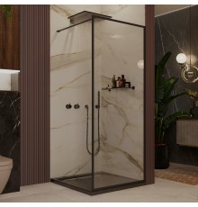 Душевая перегородка Ambassador Walk-in 15031218 100x200 см, стекло прозрачное