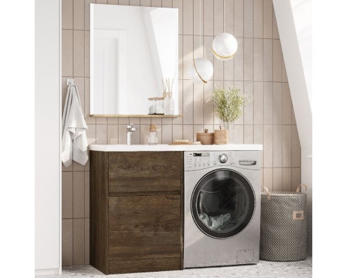 Мебель для ванной комнаты AQUATON Лондри 60 L, дуб кантри
