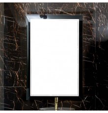 Зеркало Armadi Art Lucido 70x105 глянцевое черное, с подсветкой