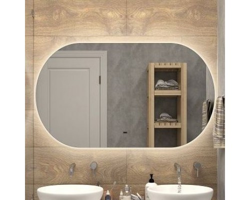 Зеркало Art Max Torino 120x70, с подсветкой