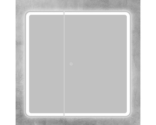 Зеркало-шкаф BelBagno Marino SPC-MAR-800/800-2A-LED-TCH, с подсветкой