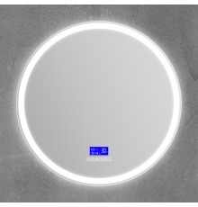 Зеркало круглое BelBagno SPC-RNG-800-LED-TCH-RAD с bluetooth, термометром и радио