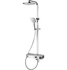 Душевая стойка Bravat Meissen F6277312CP-A-ENG хром