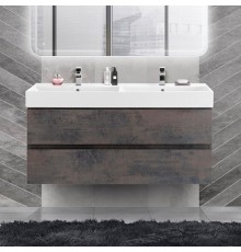 Тумба с раковиной Cezares Molveno 46 120 ossido, с раковиной Cezares CZR-MIL-120-2-LVB