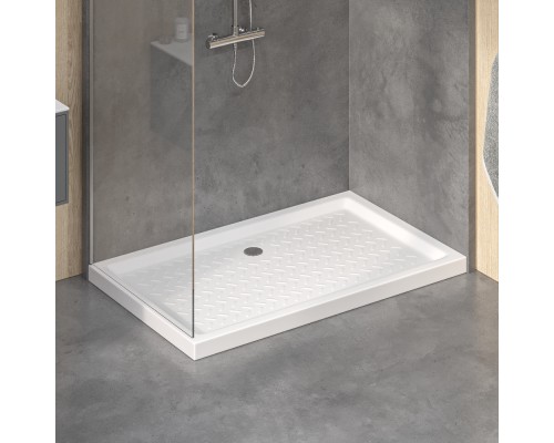 Поддон для душа прямоугольный керамический RGW CR (Глубина 35)  800x1000