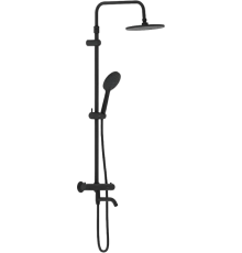 Душевая стойка Damixa Jupiter 977810300 черная матовая