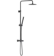 Душевая стойка Damixa Scandinavian Pure 936800300 черная матовая