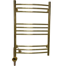 Полотенцесушитель электрический Domoterm Калипсо П10 50x80, золото, L