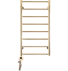 Полотенцесушитель электрический Domoterm Медея П8 40x80, золото, L