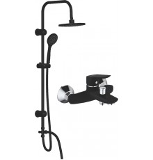 Душевая стойка Dorff Comfort D0708010BL со смесителем