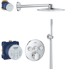 Душевой комплект Grohe Grohtherm SmartControl 29121000 + 3560000 + 26404000 + 26475000 + 26483000