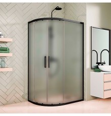 Душевой уголок Kubele DE018 RBG-MAT-BLMT 120х90