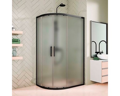 Душевой уголок Kubele DE018 RBG-MAT-BLMT 120х90