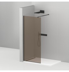 Душевая перегородка Cezares Liberta -L-1-90-BR-NERO