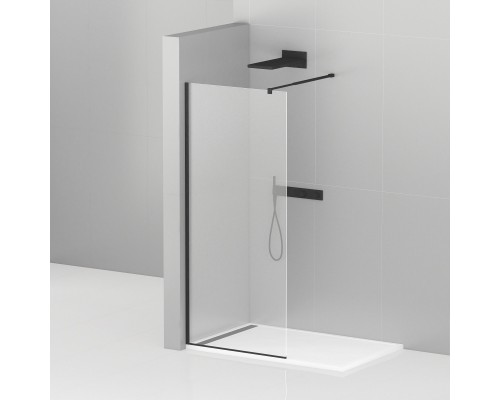 Душевая перегородка Cezares Liberta -L-1-110-C-NERO