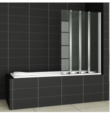 Шторка на ванну Cezares Pratico V4 100/140 C Cr