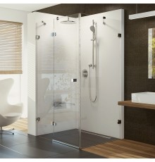 Душевой уголок Ravak Brilliant BSDPS+B SET L 90х90 Transparent, профиль хром
