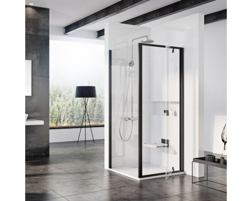 Душевой уголок Ravak Pivot PDOP1 90х80, Transparent, профиль черный