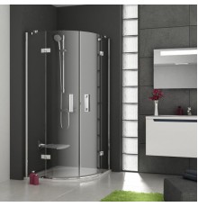 Душевой уголок Ravak Smartline SMSKK4-90 Transparent, профиль хром