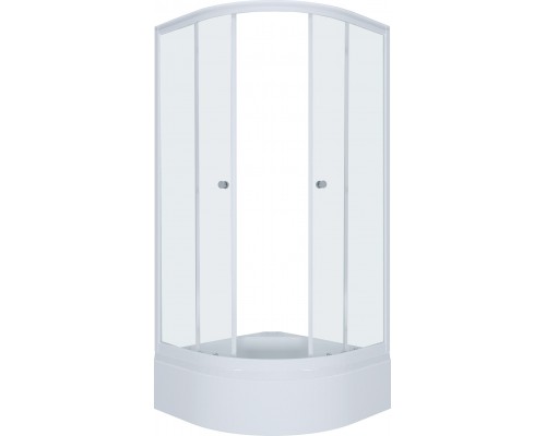 Душевой уголок Triton Ультра Щ0000061812 90х90 В белый, с поддоном