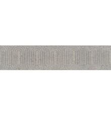Бордюр Kerama Marazzi Безана матовый, ректифицированный 25х5,5, серый
