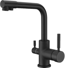 Смеситель для кухни Emar Steel ЕС - 3003N black