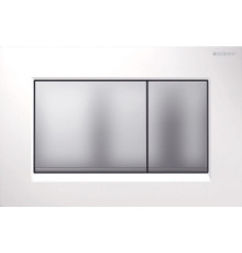 Кнопка смыва Geberit Sigma 30 115.883.KL.1 белая, хром матовый
