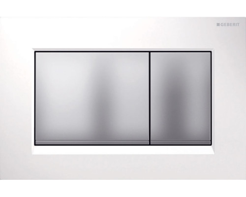 Кнопка смыва Geberit Sigma 30 115.883.KL.1 белая, хром матовый