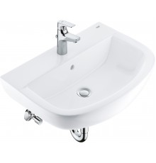 Раковина Grohe Bau Ceramic Bau Ceramic 39472000 со смесителем, альпин-белый