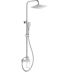 Душевая стойка Haiba HB548-8 белая