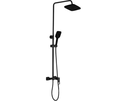 Душевая стойка Haiba HB24615-7 черная матовая