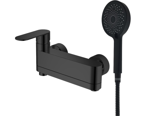 Смеситель для ванны с душем Haiba HB61590-7 черный