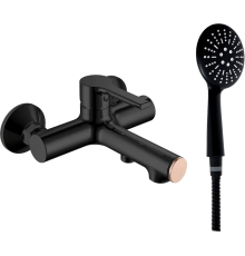 Смеситель для ванны с душем Haiba HB60652-7 черный