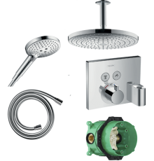 Душевой комплект Hansgrohe Raindance Select E 300 27337000+26530000+28272000+15765000+1800180