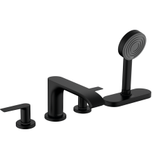 Смеситель на борт ванны Hansgrohe Vivenis 75444670 матовый черный