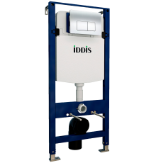 Система инсталляции для унитазов IDDIS Optima Home OPH00GCi32K с кнопкой смыва, хром
