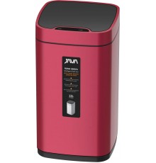Мусорное ведро Java S-883-12R 12 л, малиновое