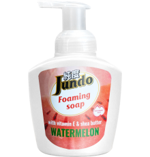 Жидкое мыло JUNDO watermelon, с дозатором, увлажняющее, 400 мл