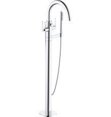 Напольный смеситель для ванны с душем Kludi Nova Fonte Puristic 205900515 хром