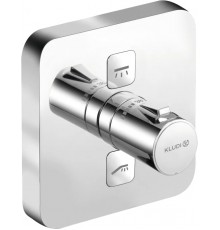 Термостатический смеситель Kludi Push 389110538 с внутренней частью 88011
