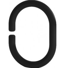 Крючки для шторы IDDIS RID013P черный