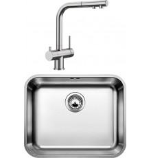 Комплект Мойка кухонная Blanco Supra 500-U + Смеситель Fontas-S II 525199