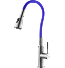 Смеситель для кухни Lemark Expert LM5082S-Violet с гибким изливом