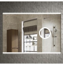 Зеркало Armadi Art Vallessi 80x70, с увеличением и подсветкой